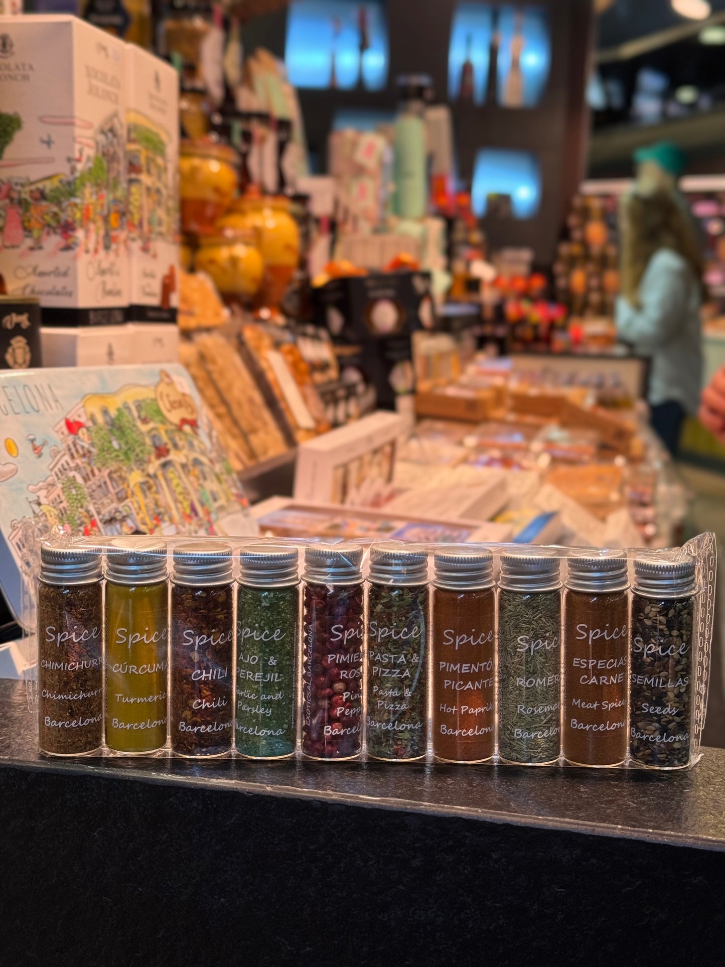 Pack de especias variadas