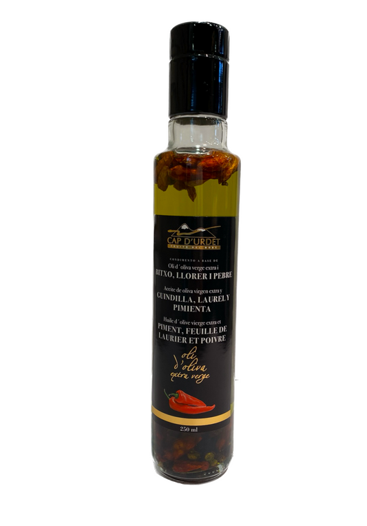 Aceite de oliva picante de Cap d'Urdet