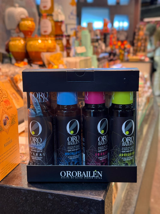 Pack de cuatro aceites de Oro Bailen