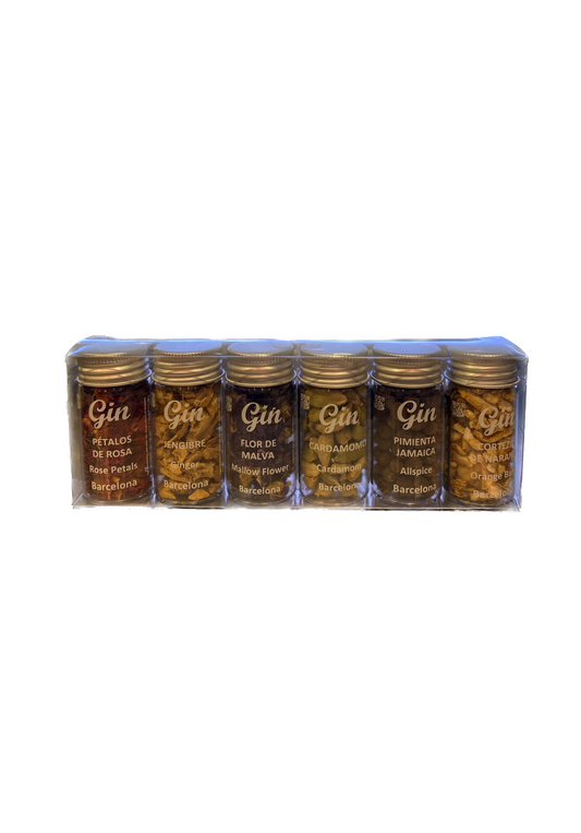 Pack de especias de gin tonic