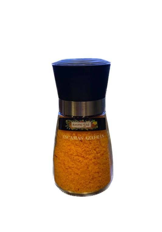 Sal de escamas azafrán
