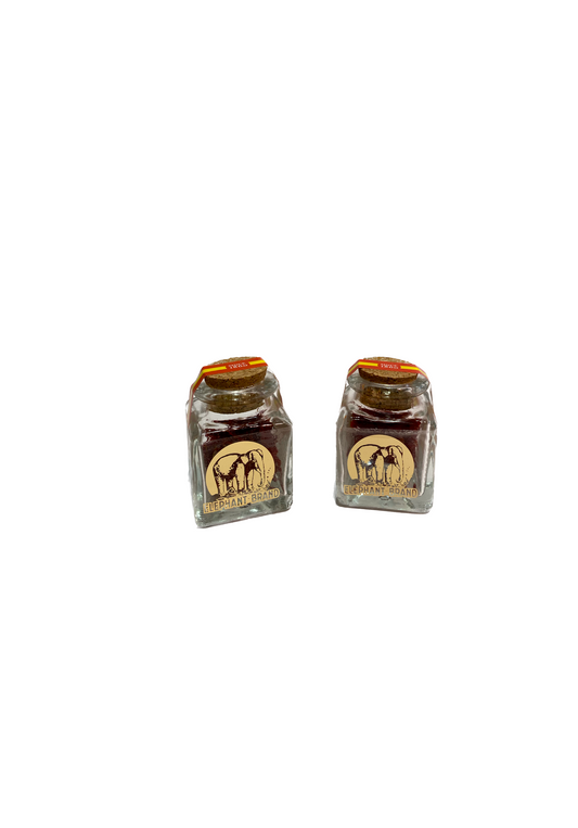 Pack of two 1g saffron jars